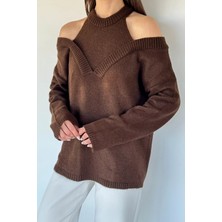 Gülseli Halter Yaka Kadın Triko Bluz P-00020154