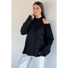 Gülseli Halter Yaka Kadın Triko Bluz P-00020154