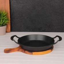 Brioni Diamond Ahşap Sunumluklu Sahan 20CM