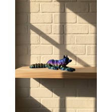 Zero Land Nrzsnt Hareketli Kurt Rainbow Dekoratif Esnek Figür 10X24 cm