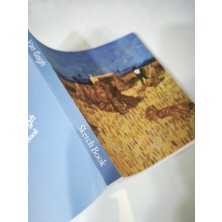 Poli Art Design Sketchbook  Van Gogh Serisi "wheatfield With Sheaves" 21X21 cm 160 Sayfa