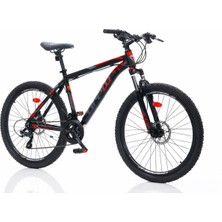 Corelli Felix 1.0 26 Jant 21 Vites 13'' Kadro Hd Siyah / Kırmızı / Gri Dağ Bisikleti