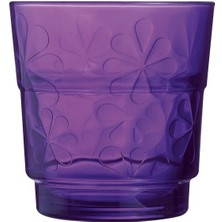 Luminarc Funny Flowers Mor Su Bardağı 25 cl