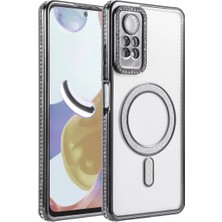 Eco Port Xiaomi Redmi Note 12 Pro 4g Joke Simli Magneticsafe Kılıf - Siyah