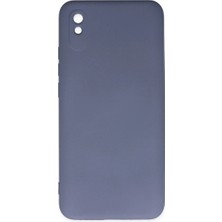 Eco Port Xiaomi Redmi 9A Kılıf Nano Içi Kadife Silikon - Gri