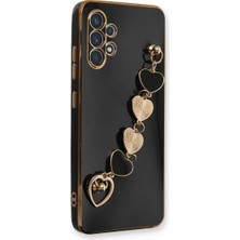 Eco Port Samsung Galaxy A32 Kılıf Esila Silikon - Siyah