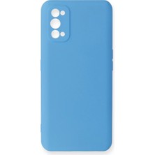 Eco Port Realme 7 Pro Kılıf Nano Içi Kadife Silikon - Mavi
