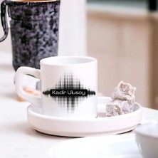 Çılgıntrend Kişiye Özel Minimal Desenli Isimli Türk Kahvesi Fincanı – Seramik Kahve Fincanı