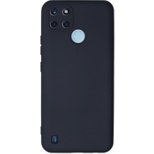 Eco Port Realme C25Y Kılıf Nano Içi Kadife Silikon - Lacivert