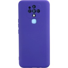 Eco Port Tecno Camon 16 Kılıf Nano Içi Kadife Silikon - Mor