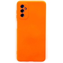Eco Port Samsung Galaxy M52 5g Kılıf Nano Içi Kadife Silikon - Turuncu