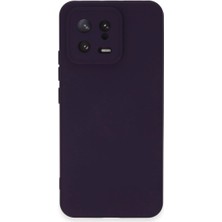 Eco Port Xiaomi Mi 13 Kılıf Nano Içi Kadife Silikon - Mor