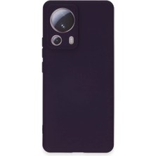Eco Port Xiaomi Mi 13 Lite Kılıf Nano Içi Kadife Silikon - Mor