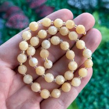 Elmas Kesim Küre Kalsit Taşı 8 mm