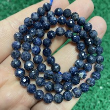 Faset Küre Safir Taşı 6 mm