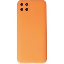 Eco Port Realme C11 Kılıf Nano Içi Kadife Silikon - Turuncu