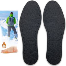 Mawrond 1 Çift- Ayakları Sıcak Tutan,ayrıca Ayakkabıda Ki Boşluğu Enine 1 cm Alan, Termal, Nefes Alabilen, Yün-Polyester Karışımlı,  Sert Keçe, Bot, Çizme,ayakkabı Tabanlığı