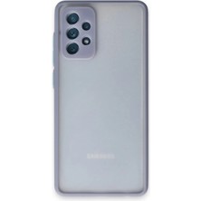 Eco Port Samsung Galaxy A72 Kılıf Montreal Silikon Kapak - Gri