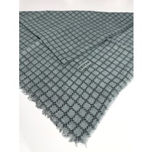 Eripek Desenli Flamalı Keten Eşarp- 06112-17