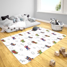Momys Care Gökyüzü Kaşifleri Çocuk Odası Halı Model 100X160 C
