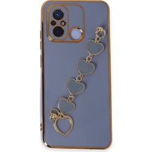 Eco Port Xiaomi Redmi 12C Kılıf Esila Silikon - Gri