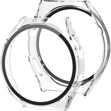 Eco Port Huawei Watch Gt3 Pro 46MM Dota Camlı Kasa Ekran Koruyucu - Şeffaf