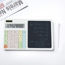 Comprox 12 Haneli LCD Yazı Tahtalı Kalemli Hesap Makinesi | Pinterest Siyah Tablet Hesap Makinesi Pilli