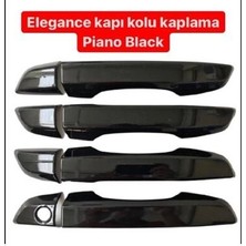 Oled Garaj Civic Fc5 Için Uyumlu Dış Kapı Kolu Piano Black Parlak Siyah 2016-2021
