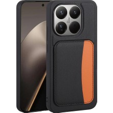 Systemcom 15T Kılıf Kartlıklı Zore X-Kart Silikon Kapak - Siyah