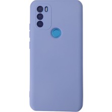 Eco Port General Mobile Gm 21 Plus Kılıf Nano Içi Kadife Silikon - Lila