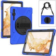 Eco Port Samsung Galaxy T737 Tab S7 Fe 12.4 Kılıf Amazing Tablet Kapak - Mavi