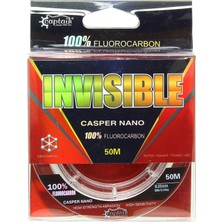 Captain Casper Nano %100 Fluoro Carbon Misina 50MT 0.18 mm