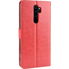 Eco Port Xiaomi Redmi Note 8 Pro Kılıf Trend S Plus Kapaklı Kılıf - Kırmızı