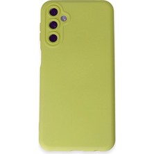 Eco Port Samsung Galaxy M14 5g Kılıf Nano Içi Kadife Silikon - Sarı