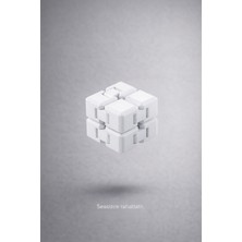 vooka Katlanabilir Stres Küpü Fidget Oyuncak Cep Boyutu Taşınabilir Sonsuz Küp Zeka Oyuncağı