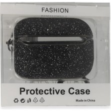 Eco Port Airpods Pro 2 (2.nesil) Spell Simli Kılıf - Siyah