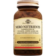 Solgar Nero-Nutrients 30 Kapsül -(MIAD:08/2024)