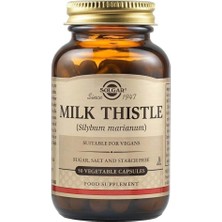 Solgar Milk Thistle 50 Kapsül Güçlendirici