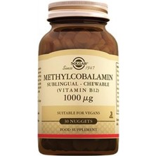 Solgar Methylcobalamin 1000 Mcg 30 Tablet