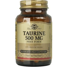 Solgar Taurin 500 Mg 50 Kapsül