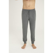 Kly 120R Erkek Likralı %100 Pamuklu Paça Manşetli Lastikli Eşofman/pantolon/pijama Altı
