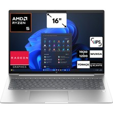 Hp Probook 4 G1AH16 R5-220 32 GB Ram 512 GB SSD Windows 11 Pro Amd Radeon™ Graphics 16" Wuxga Taşınabilir Bilgisayar CV0E7ATCB4