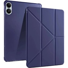 Eco Port Xiaomi Redmi Pad Pro 12.1 Kılıf Kalemlikli Mars Tablet Kılıfı - Lacivert