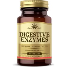 Solgar Digestive Enzymes (Sindirim Enzimleri) 50 Tablet