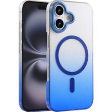 Eco Port Apple Iphone 16 Glossy Magsafe Kapak - Mavi