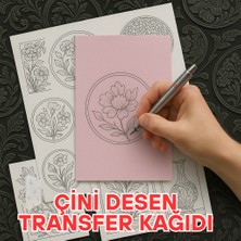 Çözüm Kağıt Çini Desen Transfer Kağıdı A4 500 Adet