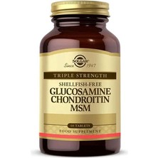 Solgar Glucosamine Chondroitin Msm 60 Tablet Takviye Edici Gıda
