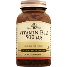 Solgar Vitamin B12 500 Mcg 50 Kapsül