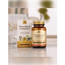 Solgar Passiflora Complex 30 Kapsül (Kediotu, Passiflora ve Şerbetçiotu Ekstresi)