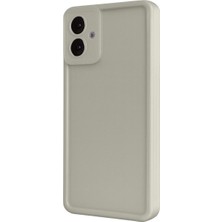 Eco Port Samsung Galaxy A07 Viera Silikon - Krem